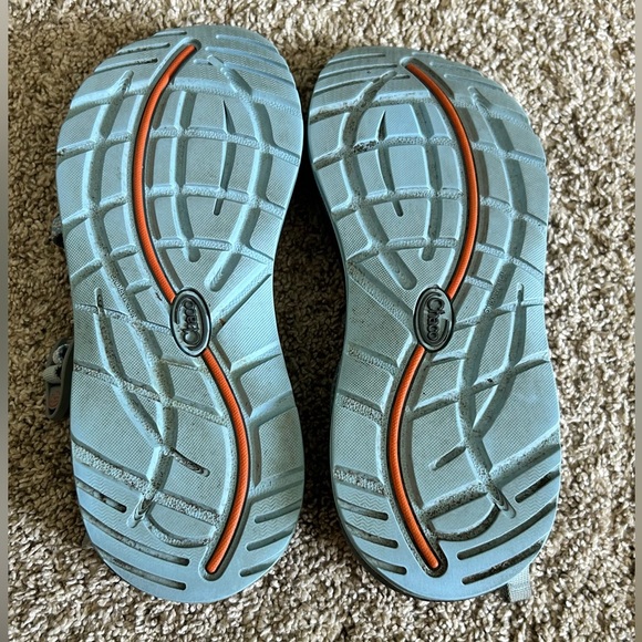 Chaco - Womens ZX/2 Classic Turquoise and Orange Speck SZ W8 - Picture 5 of 8